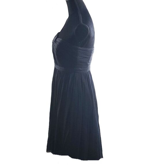 J Crew Navy Nadia 100% Silk Strapless Dress Size 8 - Picture 10 of 11